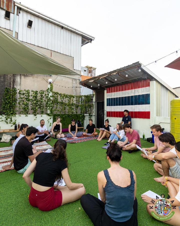 Khao San Social Capsule Hostel Bangkok Eksteriør billede