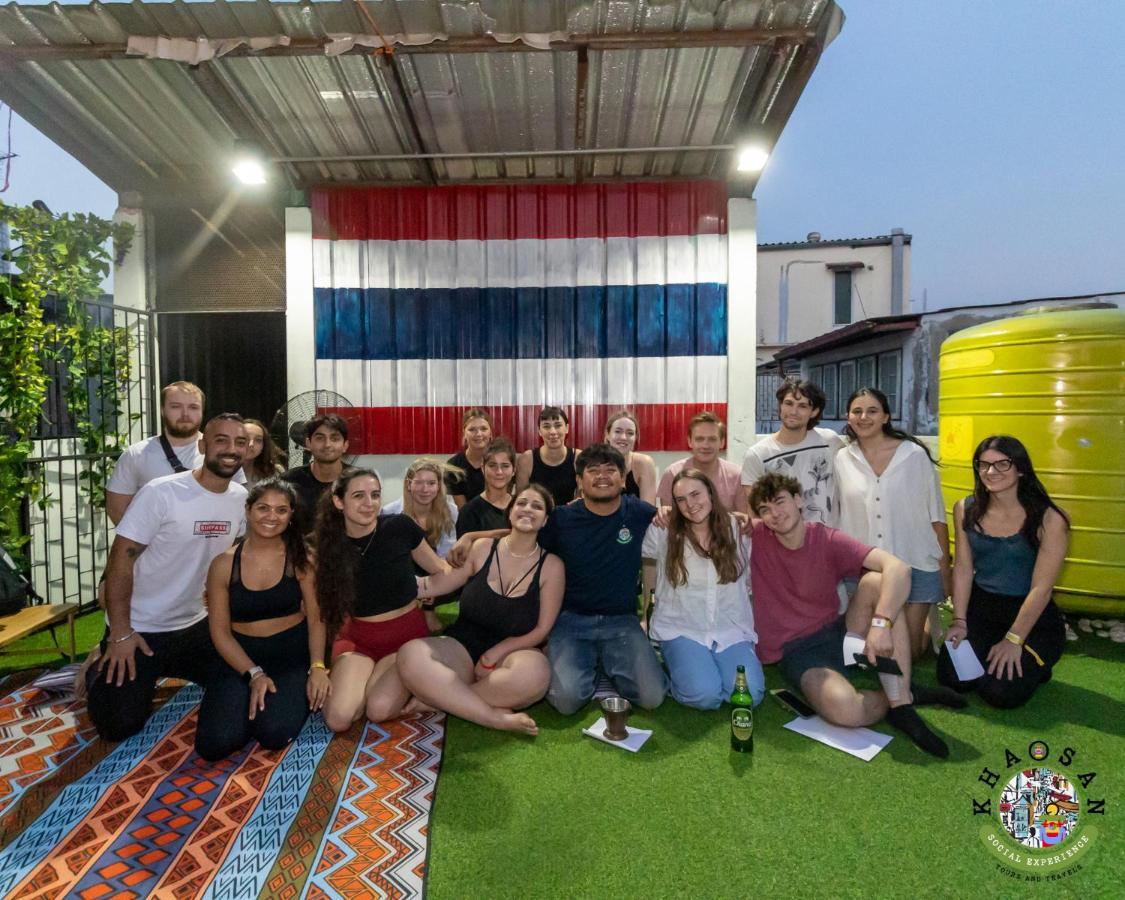 Khao San Social Capsule Hostel Bangkok Eksteriør billede